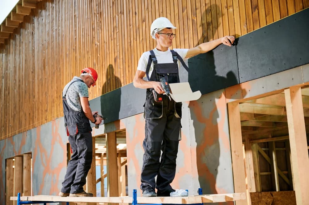 Lath installation